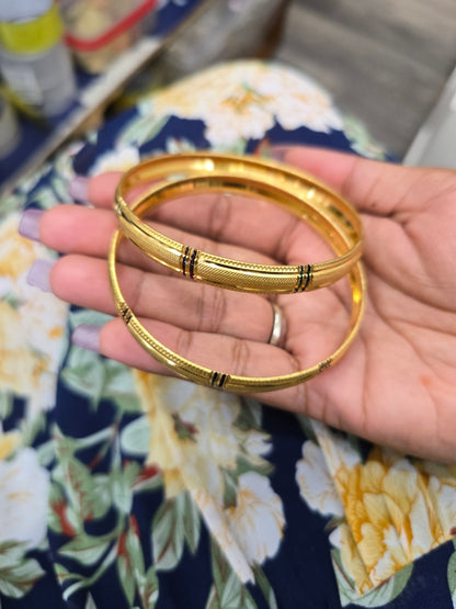 Beautiful gold plated bangles