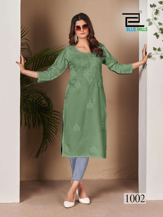 Beautiful designer rayon  Kurti