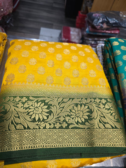 Beautiful designer silk saree