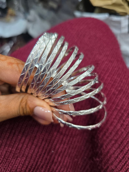 Beautiful designer metal bangles