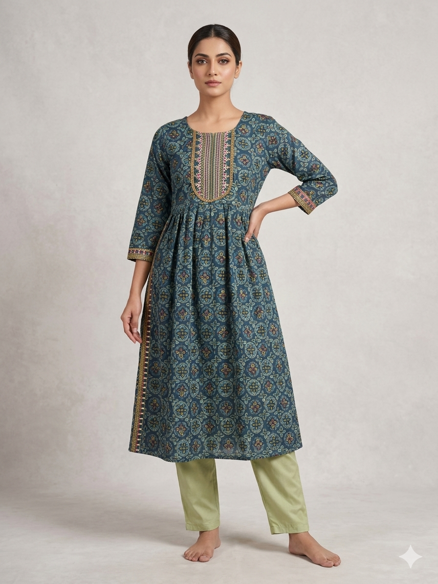 Beautiful designer Kurti pant
