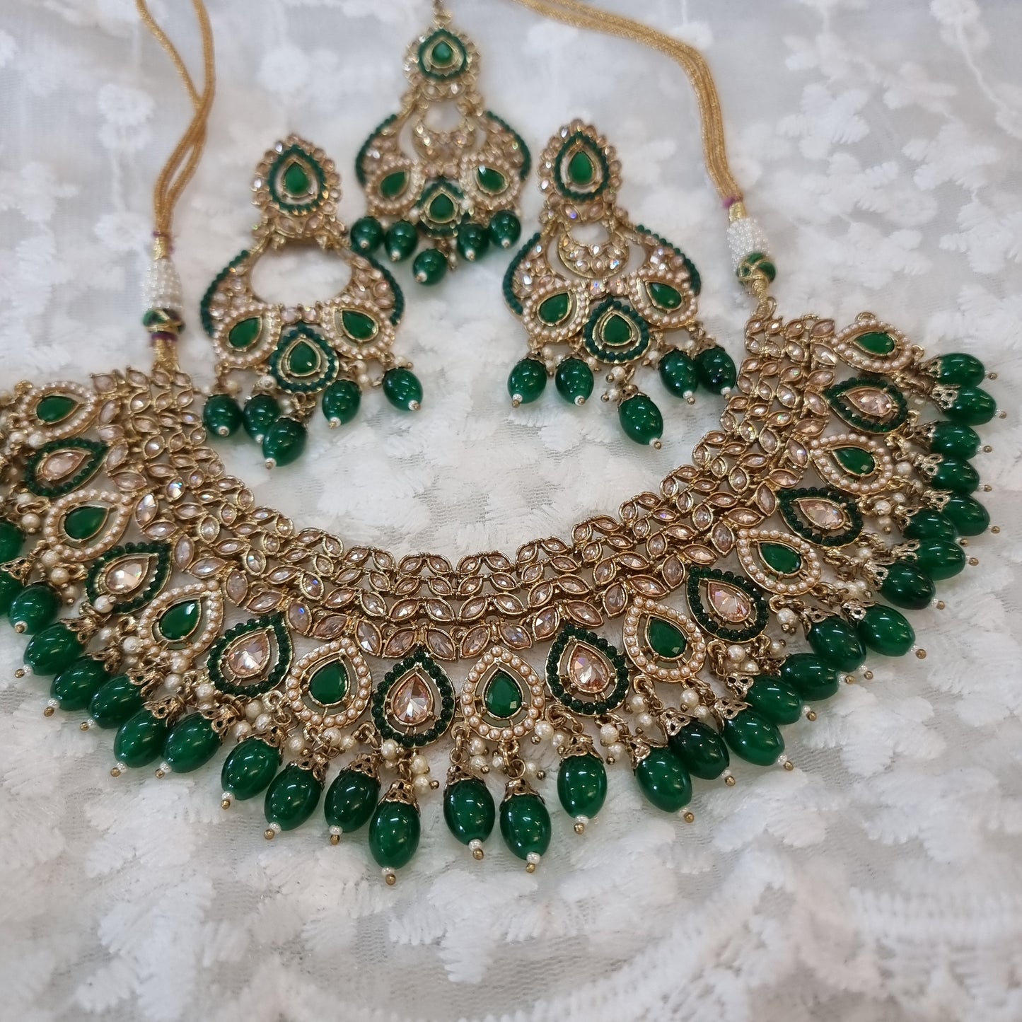 Beautiful designer necklace set