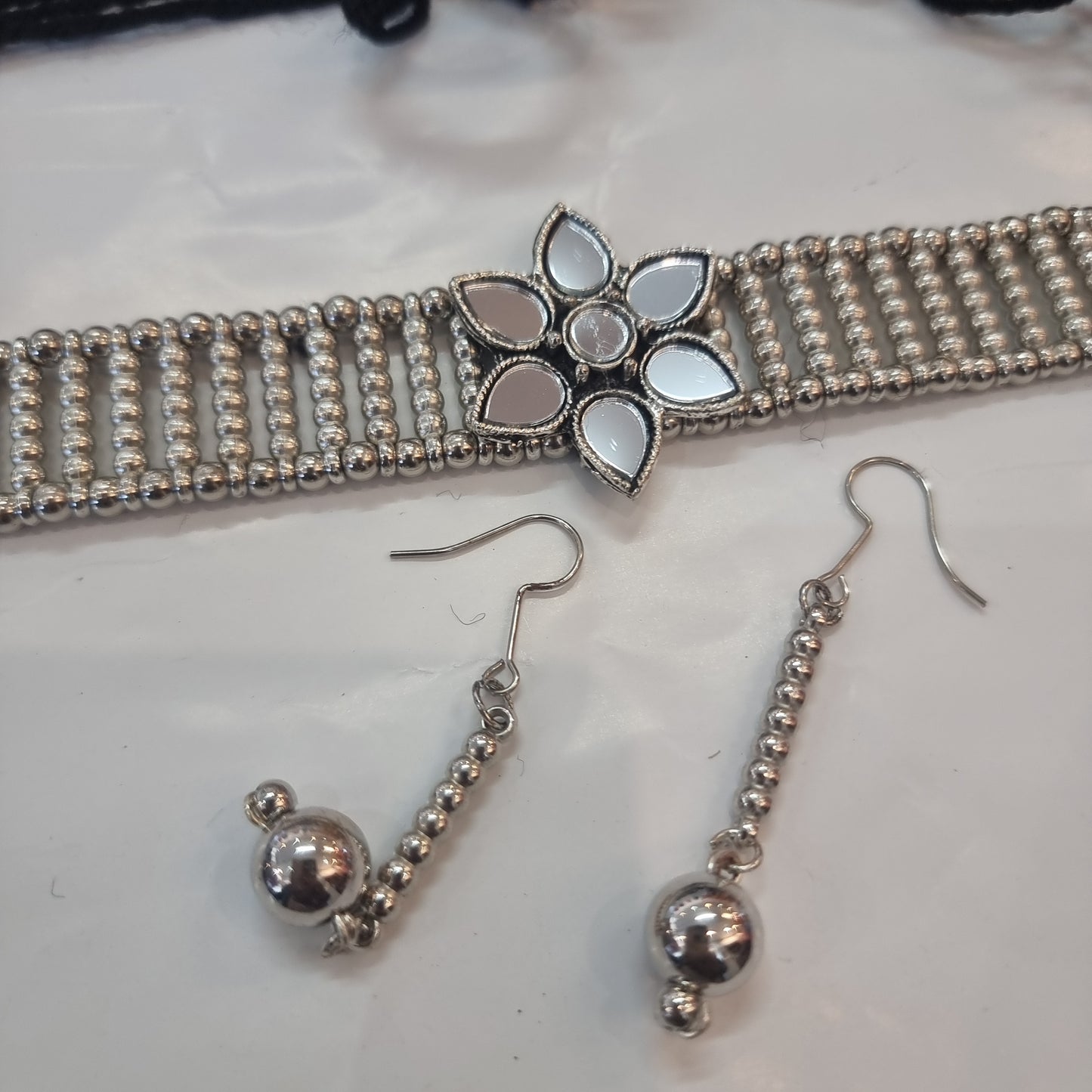 Beautiful designer oxidised choker set