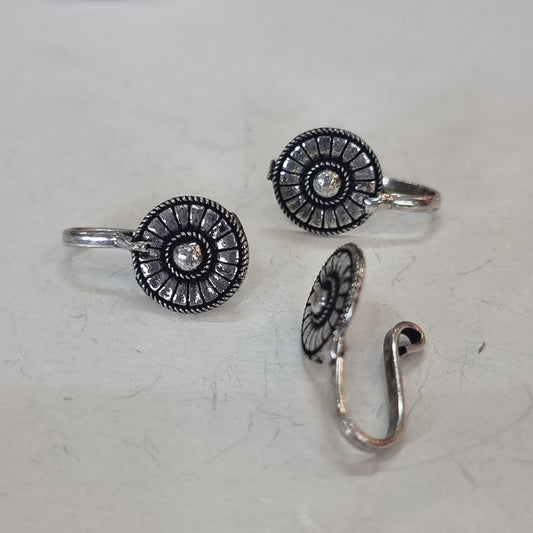 Beautiful designer oxidised nose ring