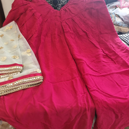 Beautiful designer dhoti salwar suit