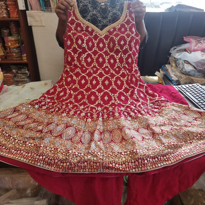 Beautiful designer dhoti salwar suit