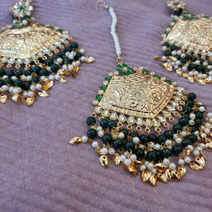 Beautiful designer earing tikkah