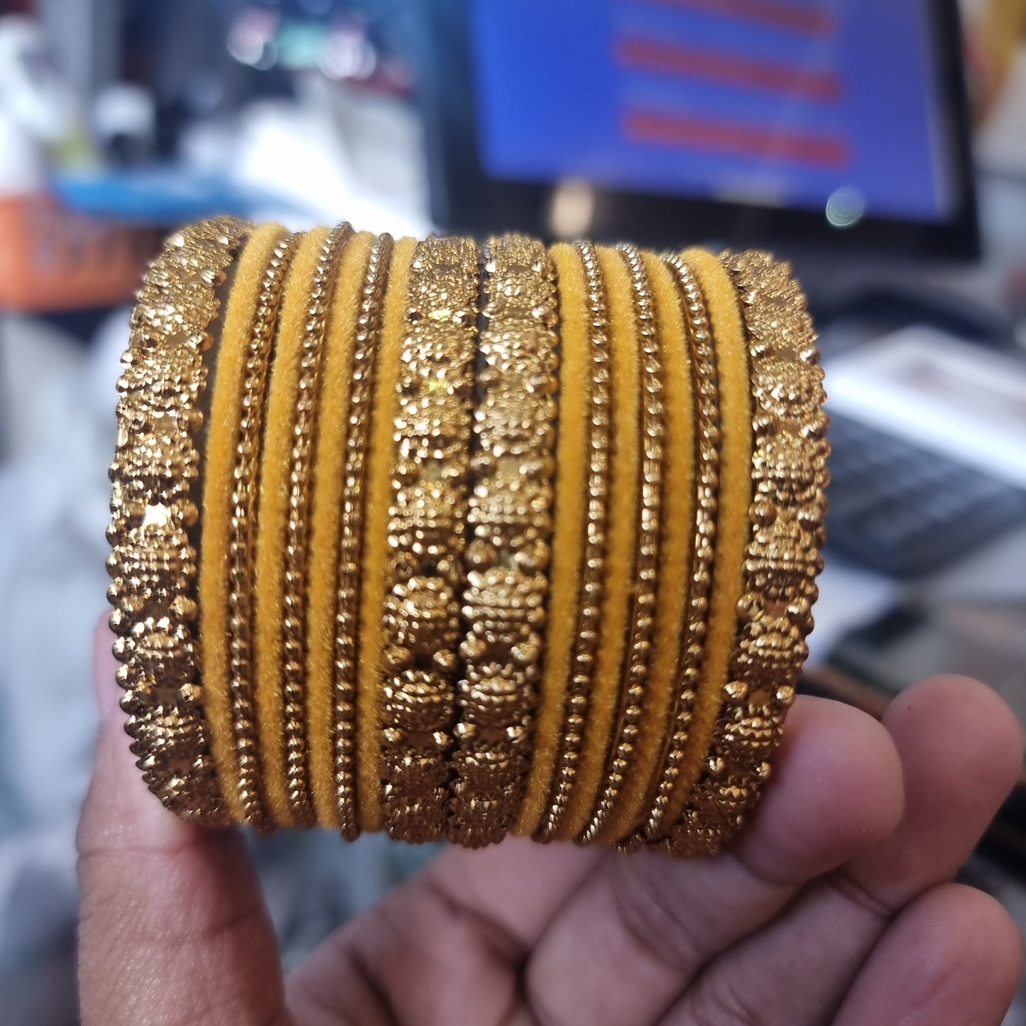 Beautiful designer bangle set