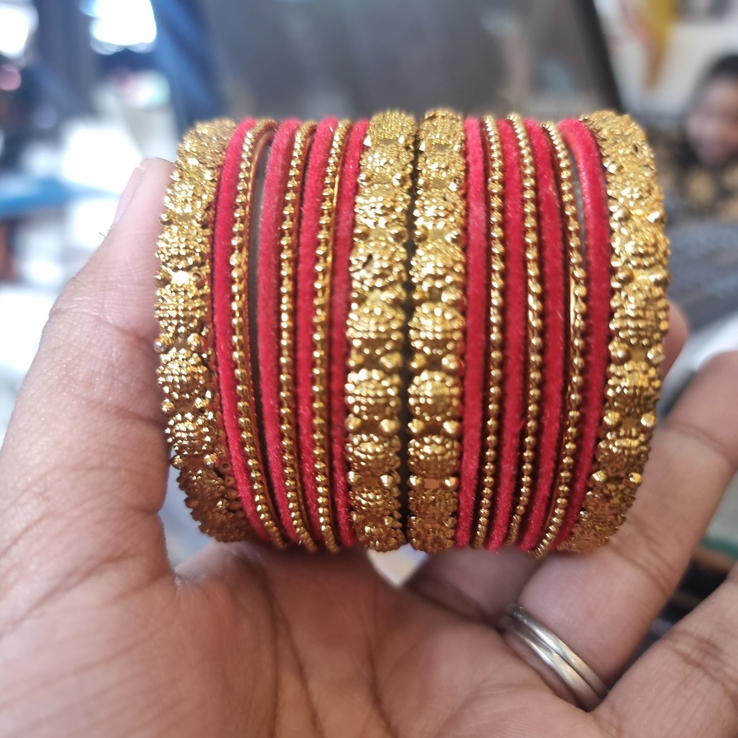 Beautiful designer bangle set