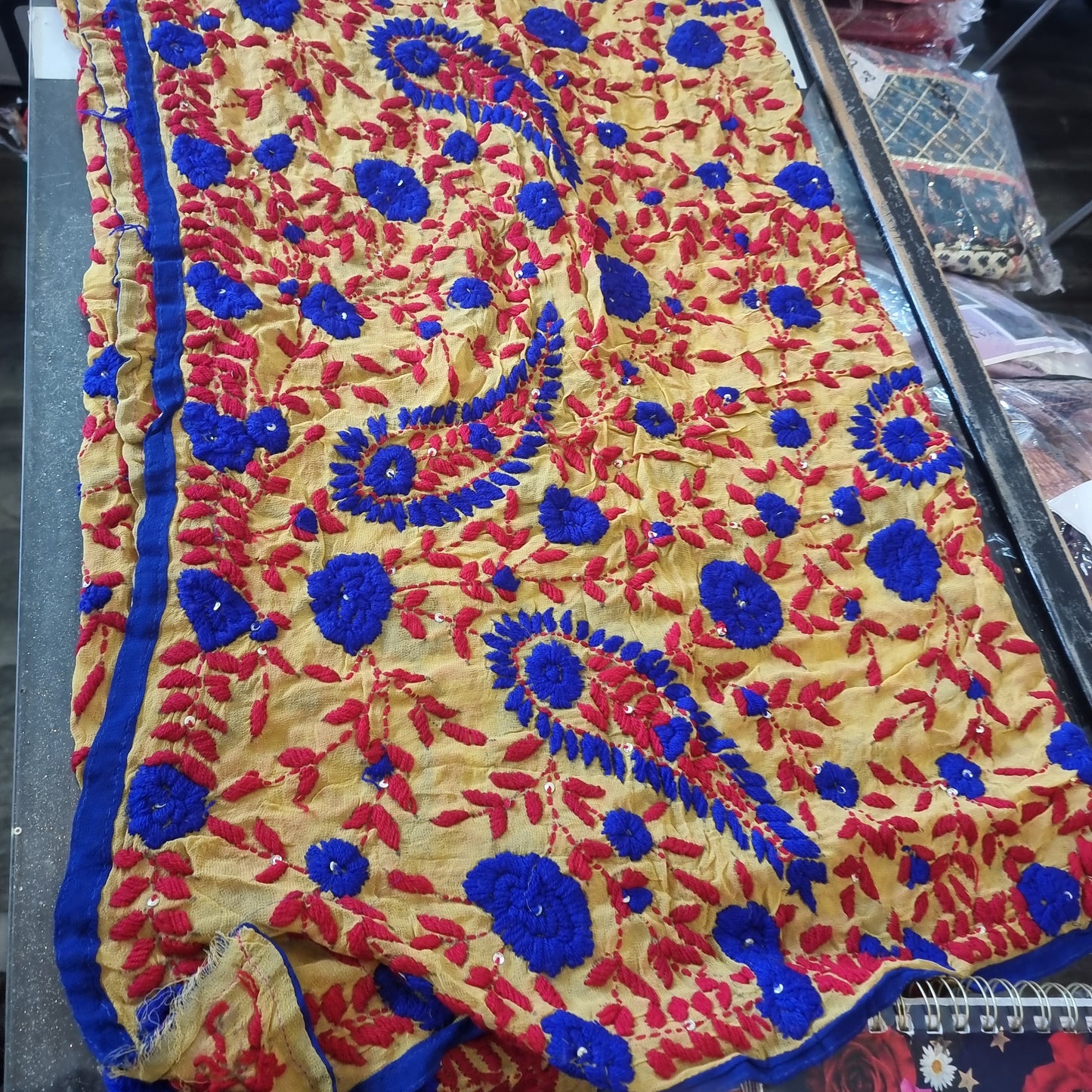 Beautiful designer fully embroidery dupptta