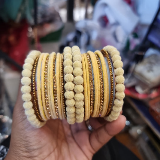 Beautiful designer bangle set