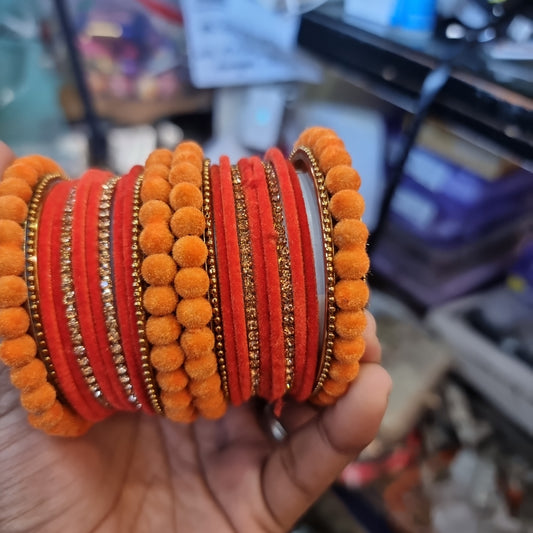 Beautiful designer bangle set