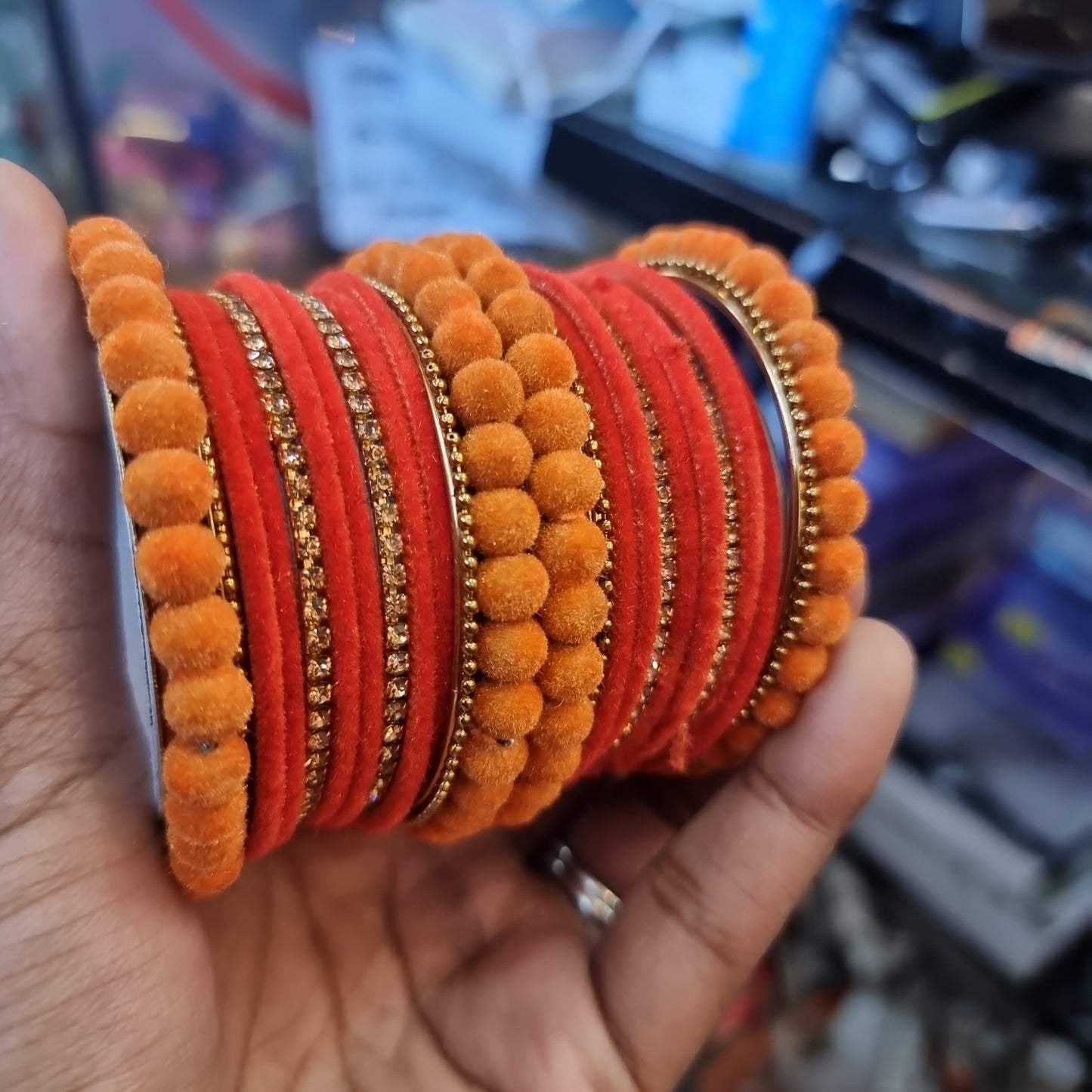 Beautiful designer bangle set