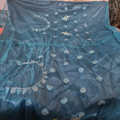 Beautiful designer unstitched lengha