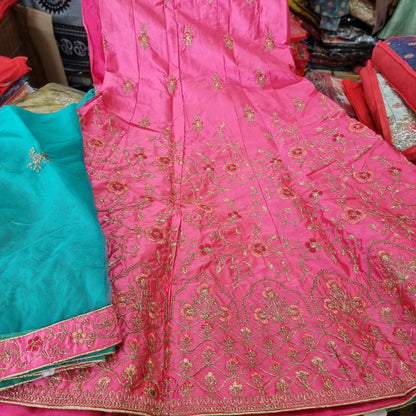 Beautiful designer Semi stitch lengha choli