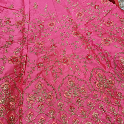 Beautiful designer Semi stitch lengha choli