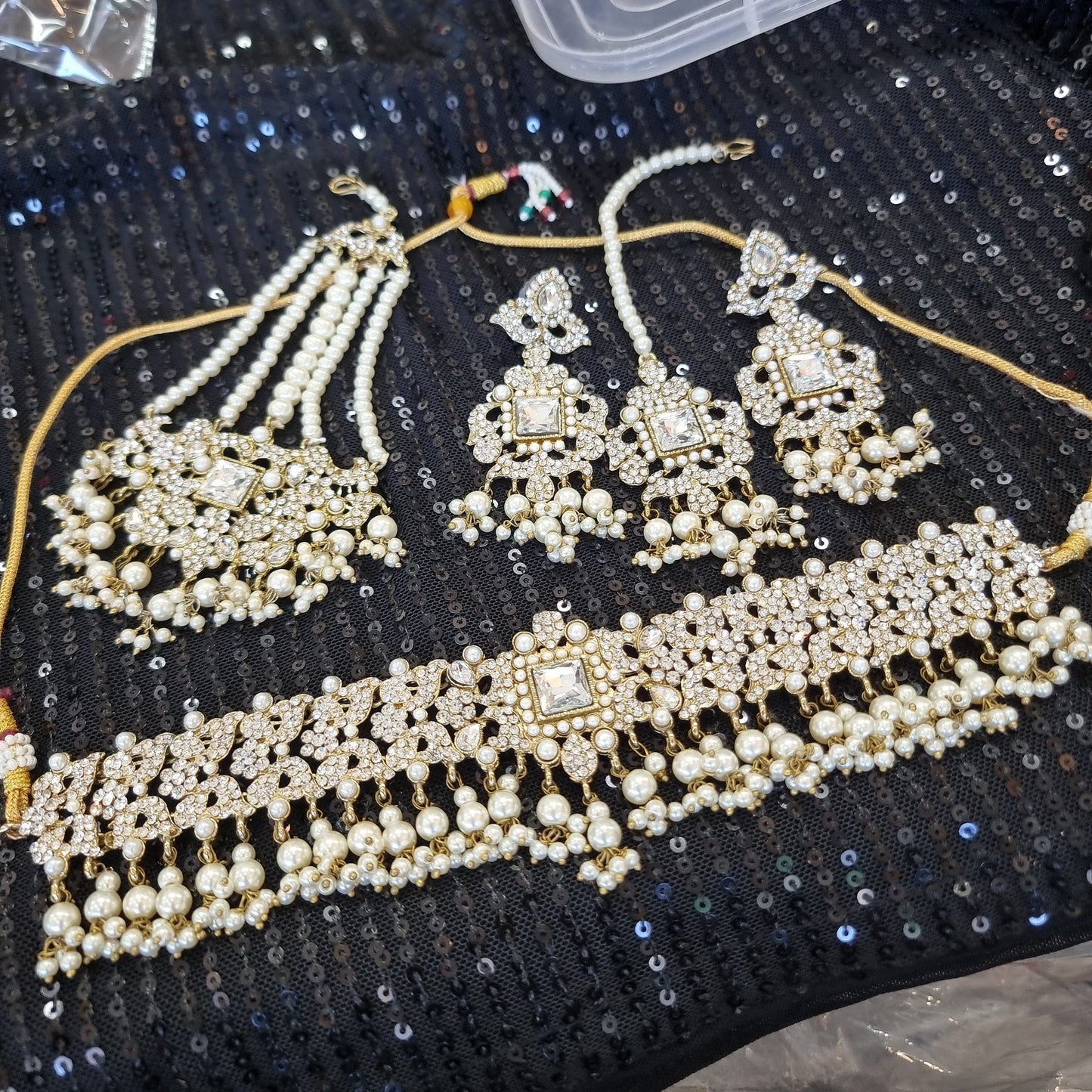 Beautiful designer necklace set