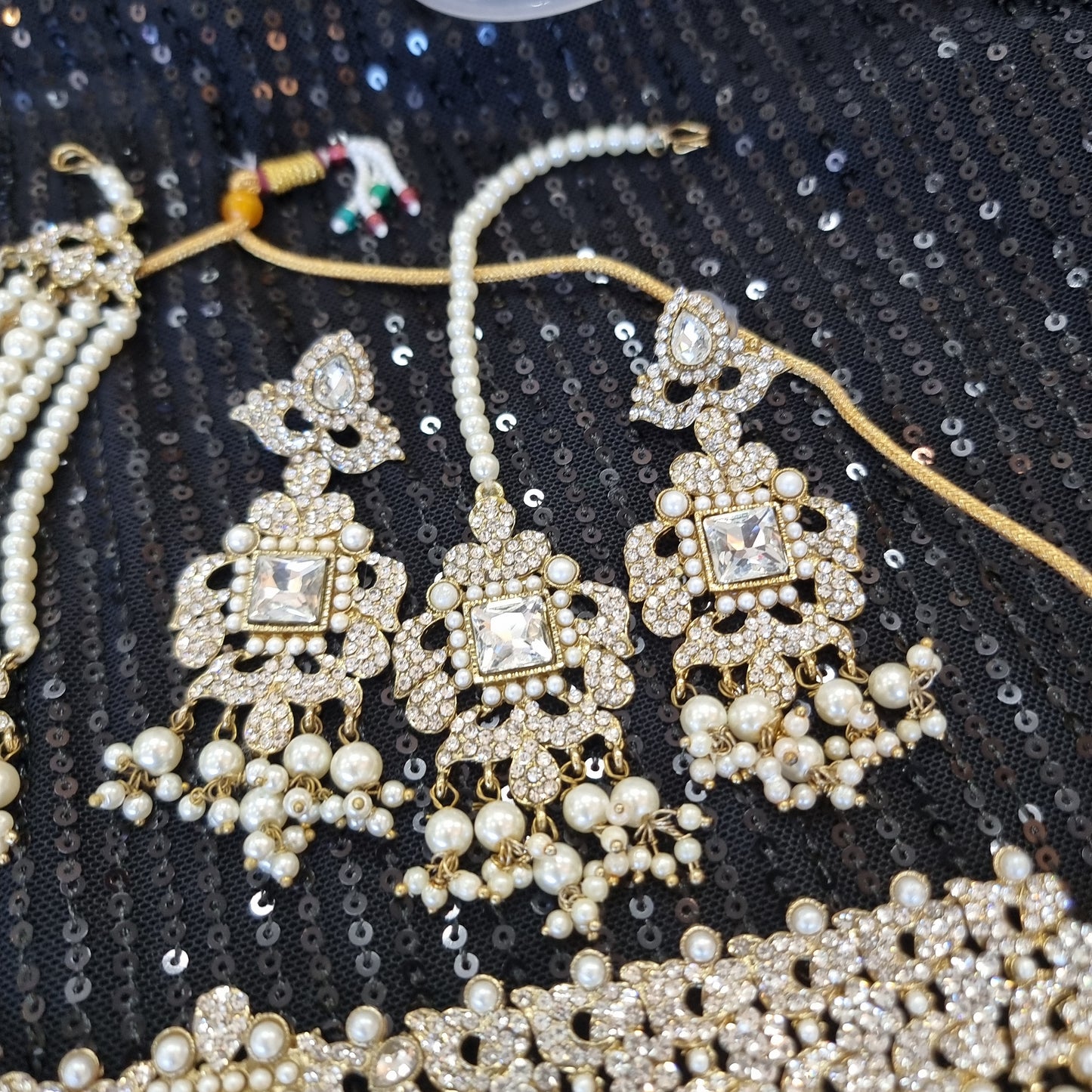 Beautiful designer necklace set