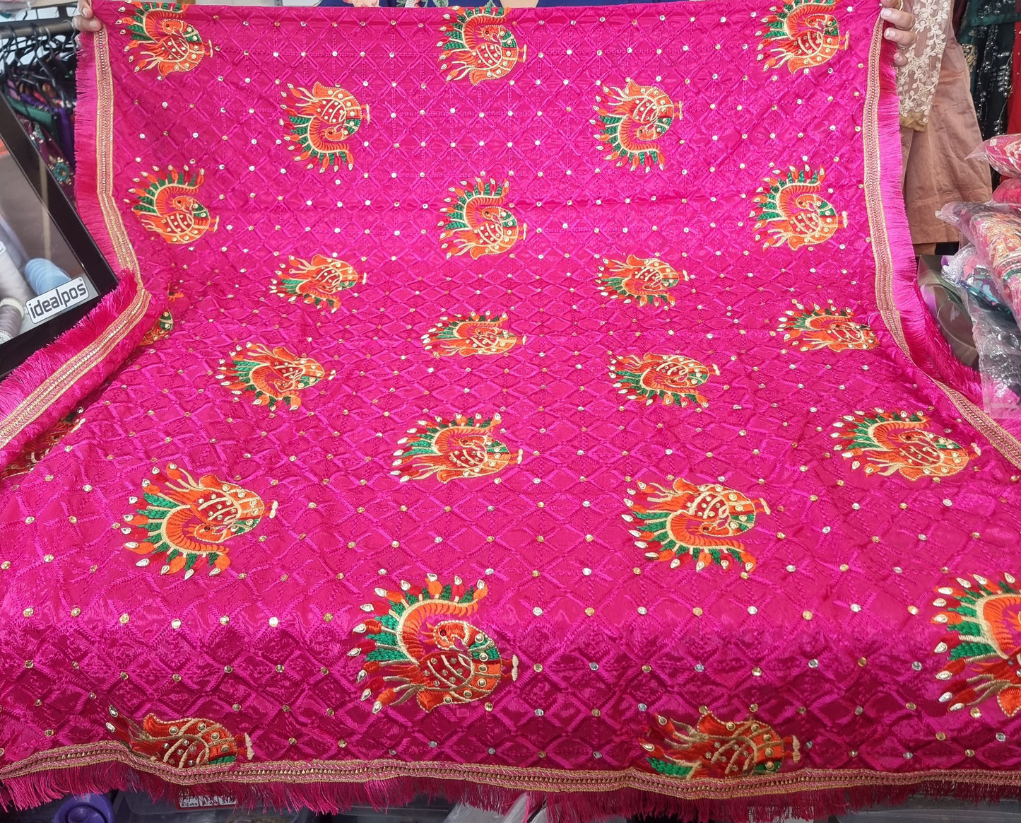 Beautiful designer phulkari duppatta