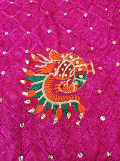 Beautiful designer phulkari duppatta