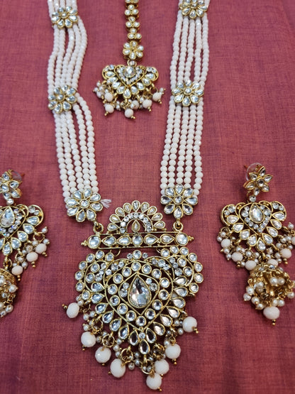 Beautiful designer rani haar set