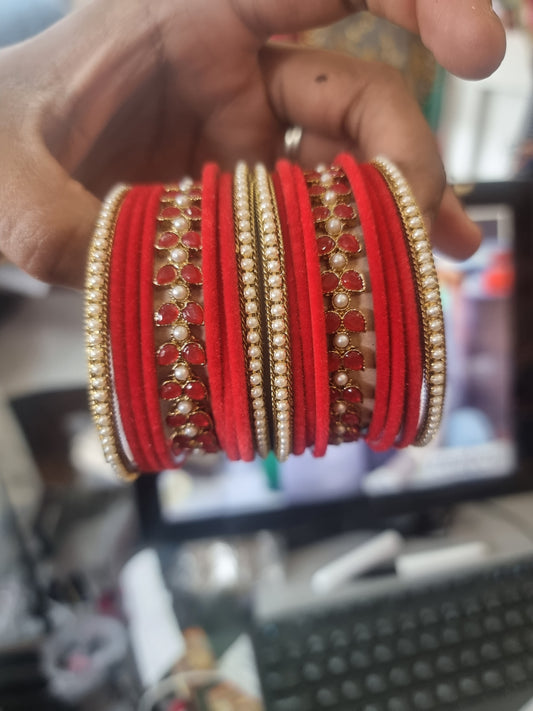 Beautiful designer bangle set