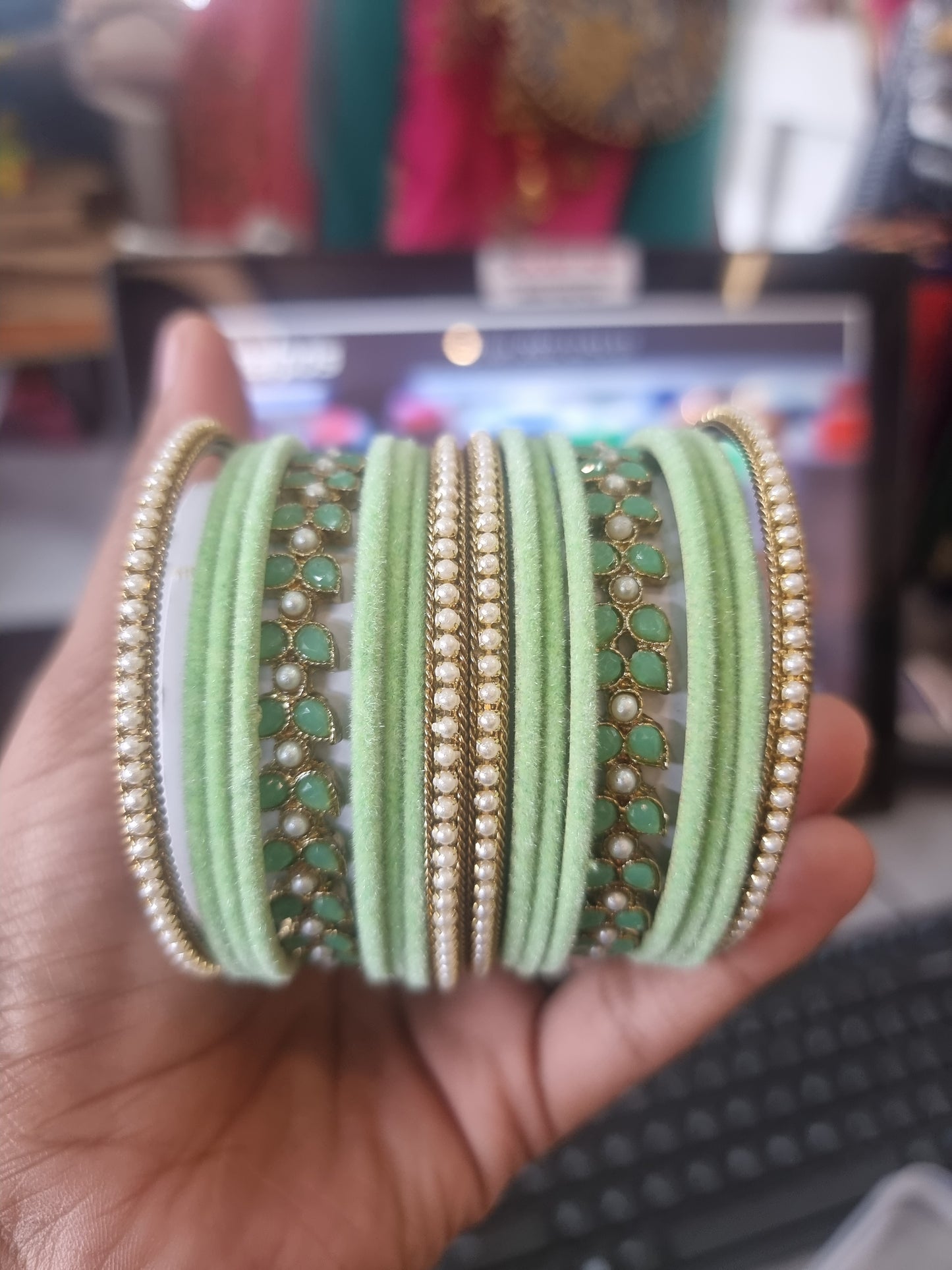 Beautiful designer bangle set