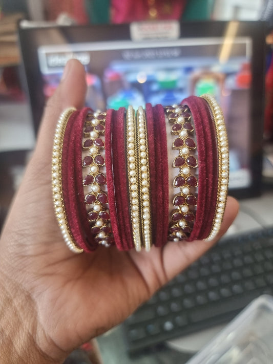 Beautiful designer bangle set