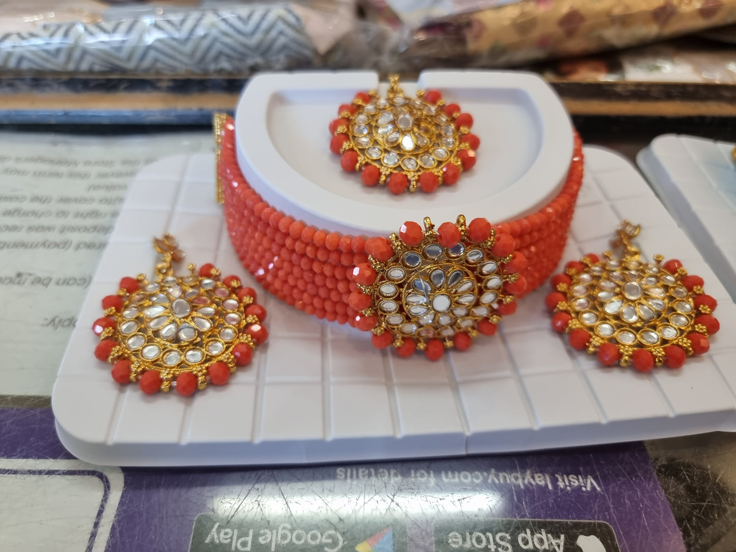 Beautiful designer choker set