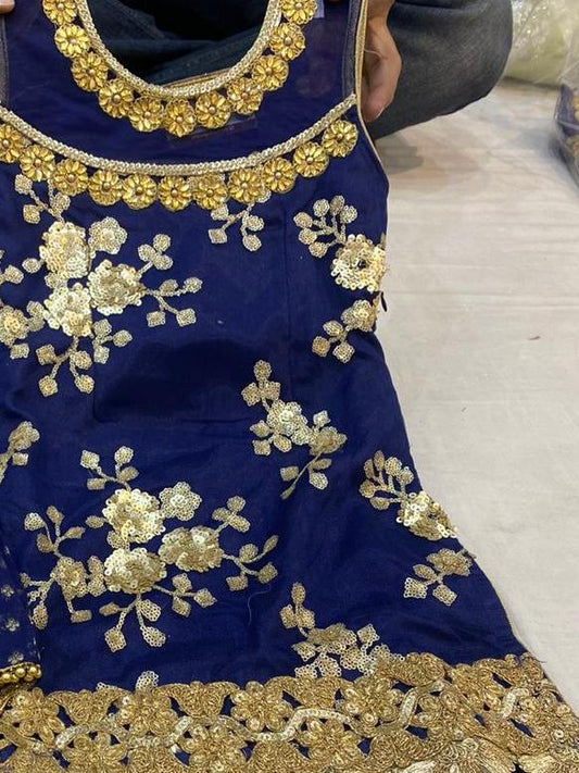 Beautiful designer Churidar suit for girls