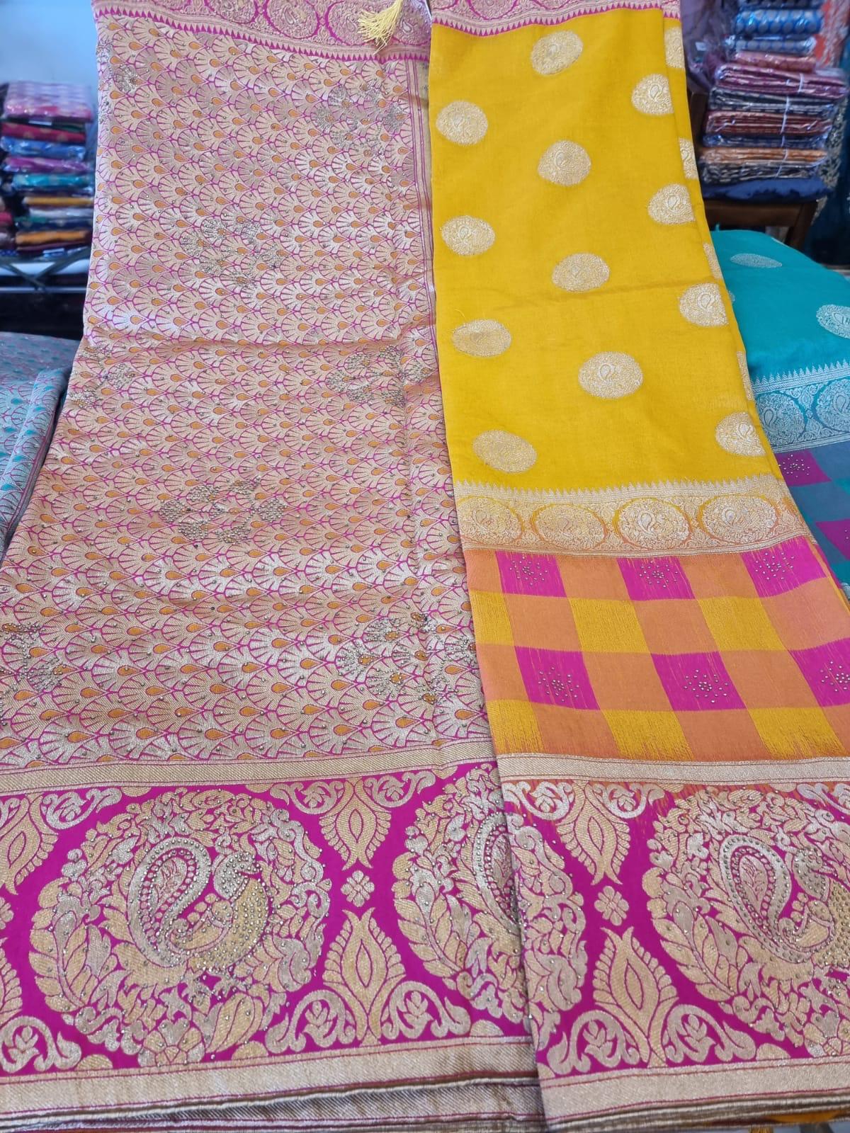 Beautiful designer box sarees