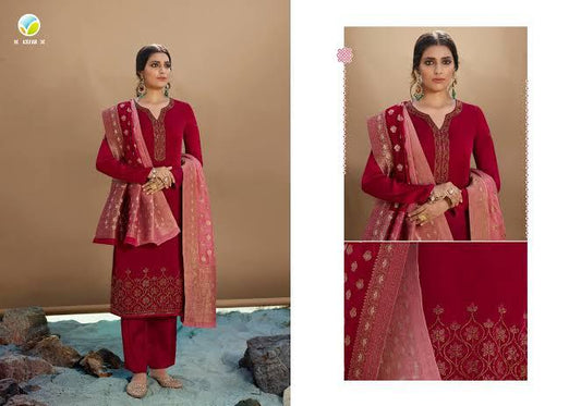 Beautiful designer unstitched suit