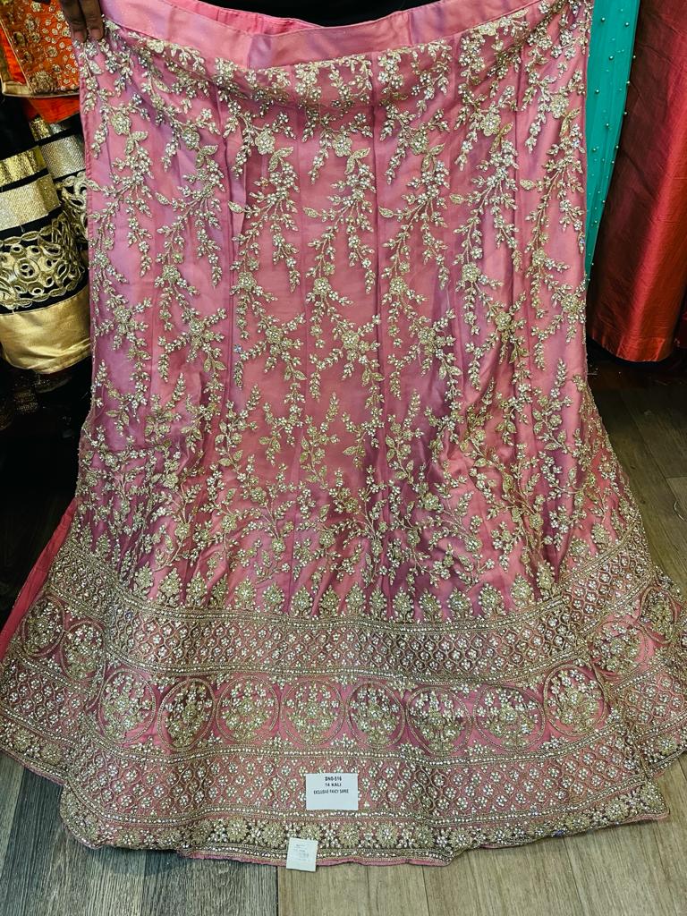 Beautiful designer unstitched lengha