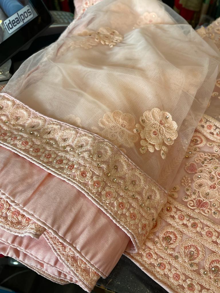 Beautiful designer unstitched lengha