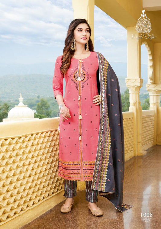 Beautiful designer kurti plazo set