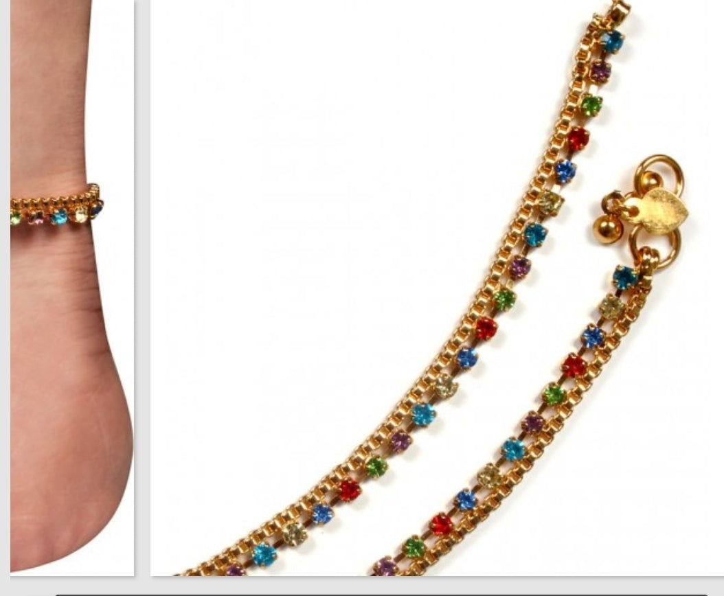 Beautiful designer anklets