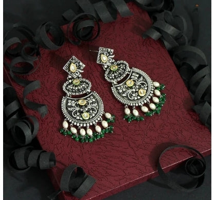 Beautiful designer  oxidised earing