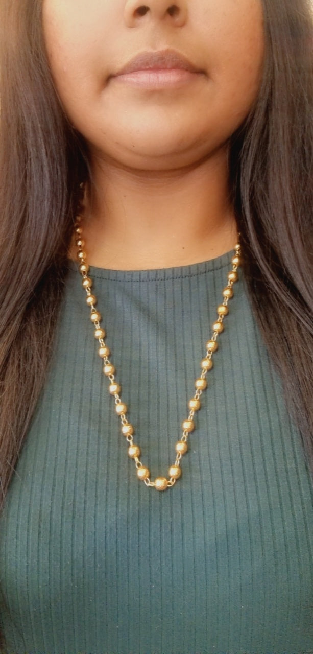 Beautiful matar mala for dailywear