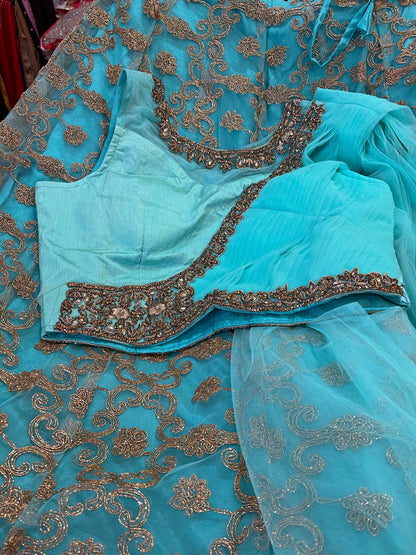 Beautiful designer lengha choli suit