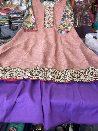 Beautiful designer kurti with plazo