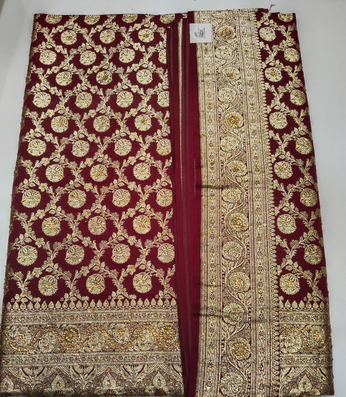 Beautiful designer pure silk saree