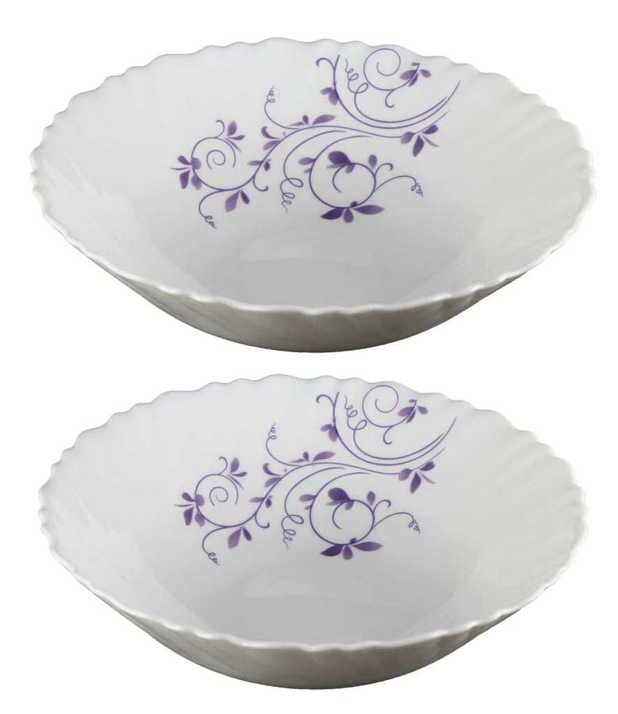 Dazzle purple Dinner Set - 20 Pieces By La Opala