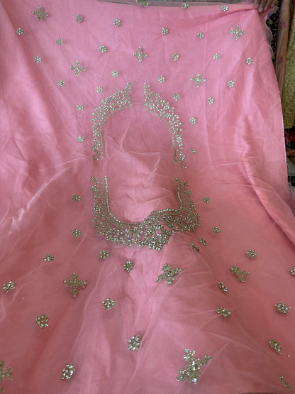 Beautiful designer heavily embroidery lengha choli