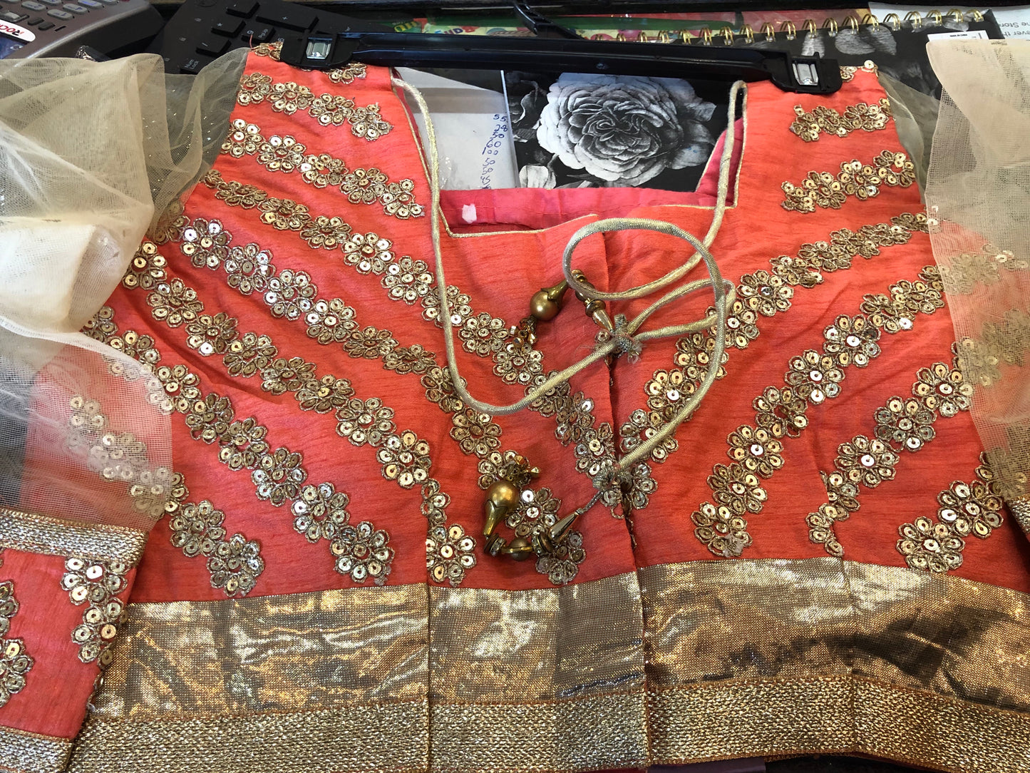 Beautiful designer  silk blouse