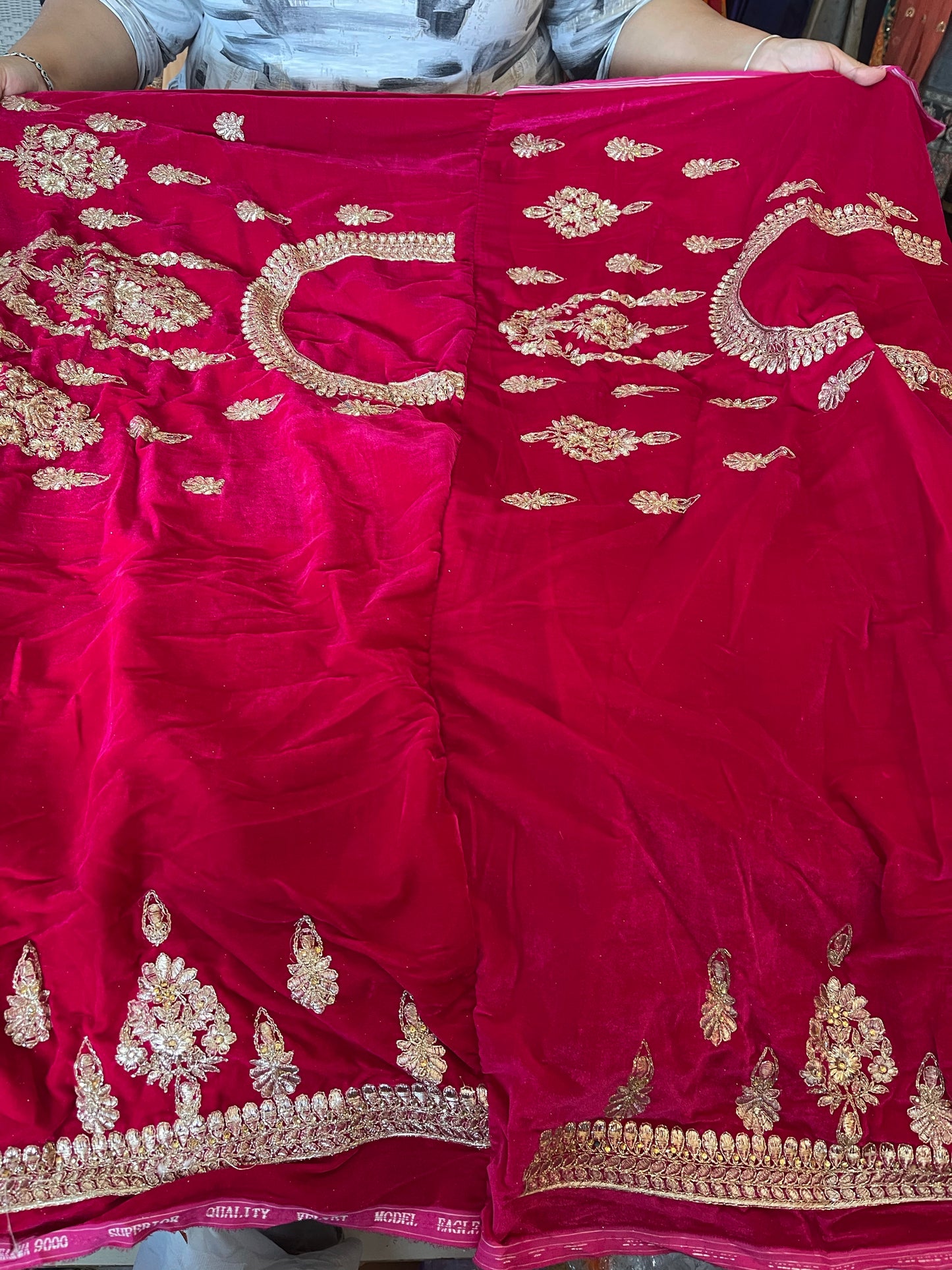 Beautiful designer heavily embroidery lengha choli