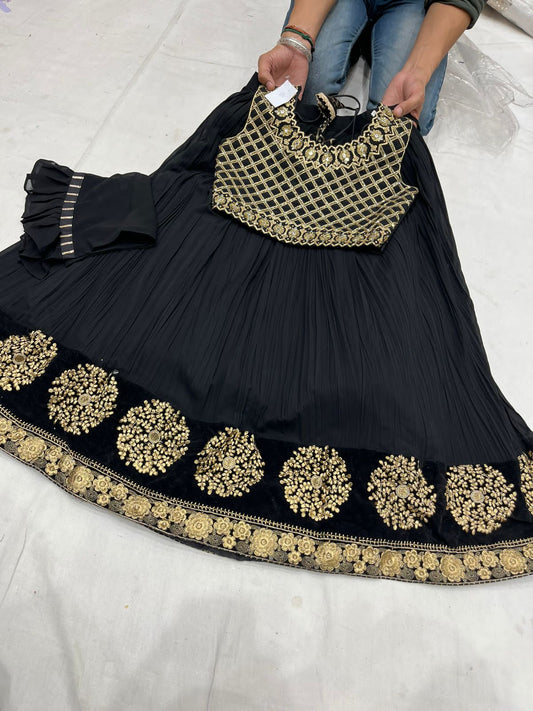 Beautiful designer lengha choli for kids