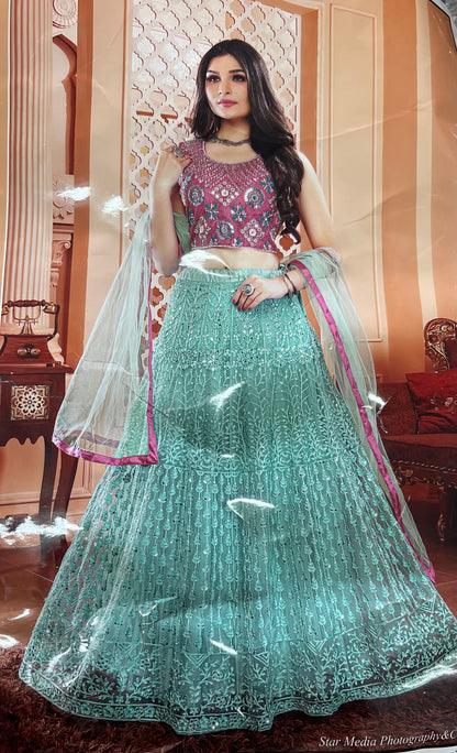 Beautiful designer lengha choli