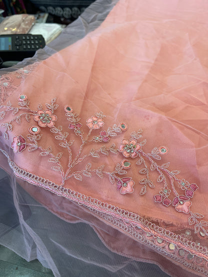 Beautiful designer semi stitch lengha choli