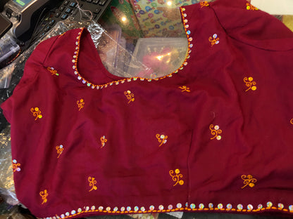 Beautiful designer ready made blouse