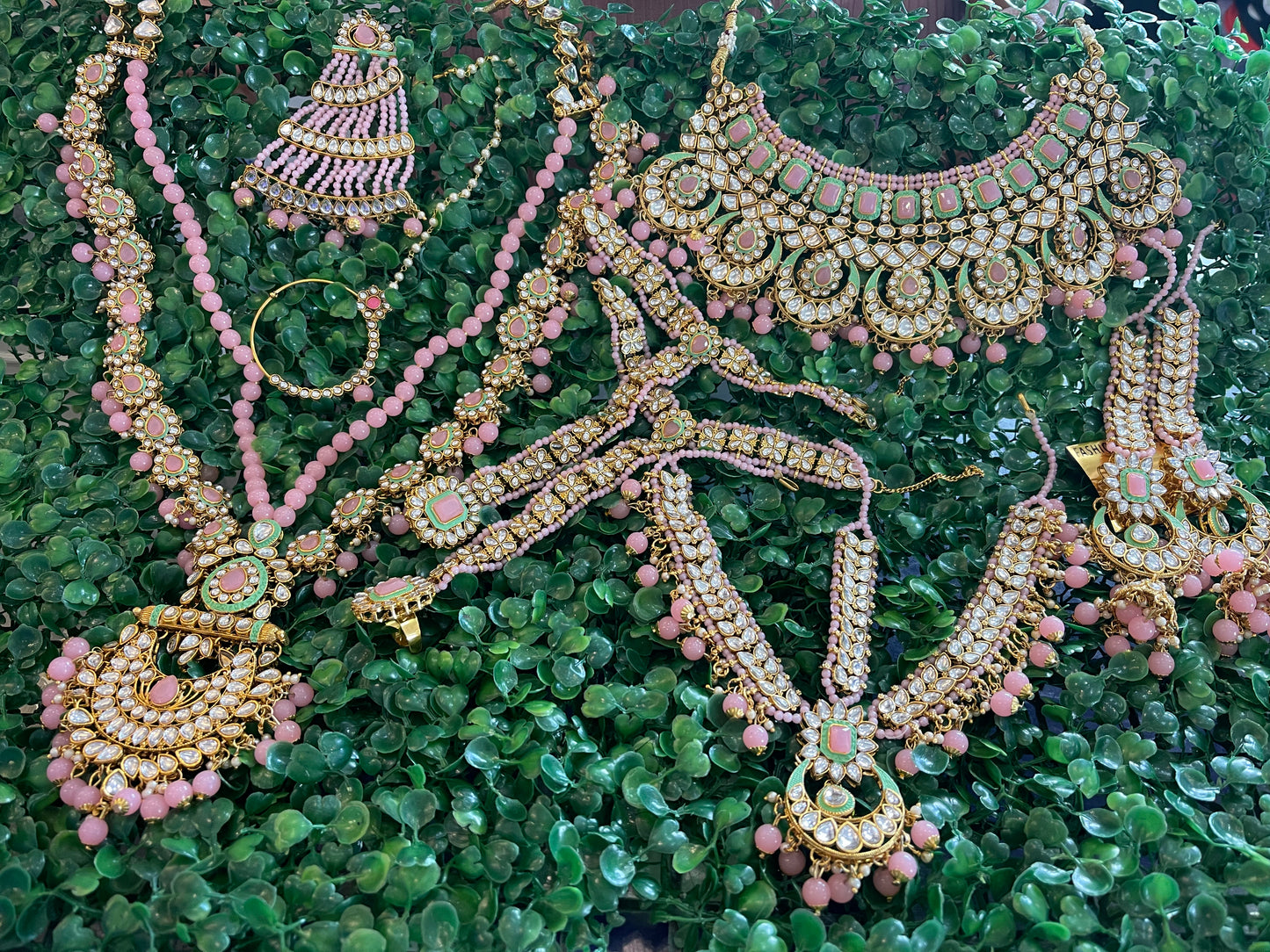 Beautiful designer bridal necklace set